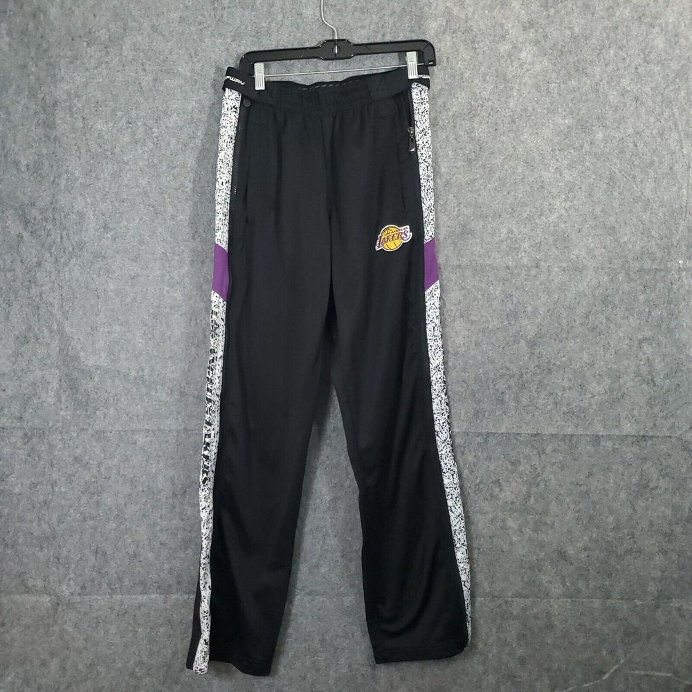 Zipway NBA Boys Los Angeles Lakers Jogger Zip-Away Pants Men Medium Black Purple
